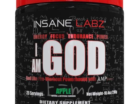 Insane Labz I Am God 25 Servings Online Hot Sale