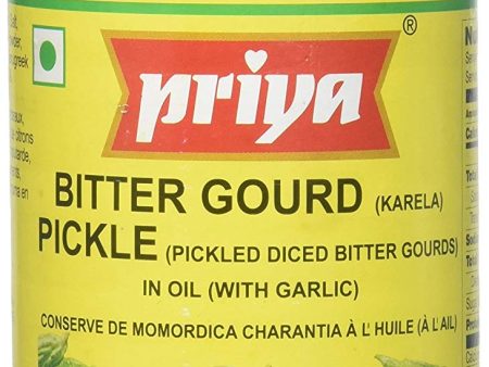 Bitter Gourd Pickle (Karela Pickle) in Oil w  Garlic Online Hot Sale