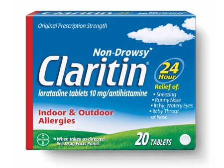 Claritin Non Drowsy 10mg Tablet 24hr Relief For Discount