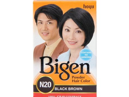 Black Brown Powder Hair Color Online Hot Sale