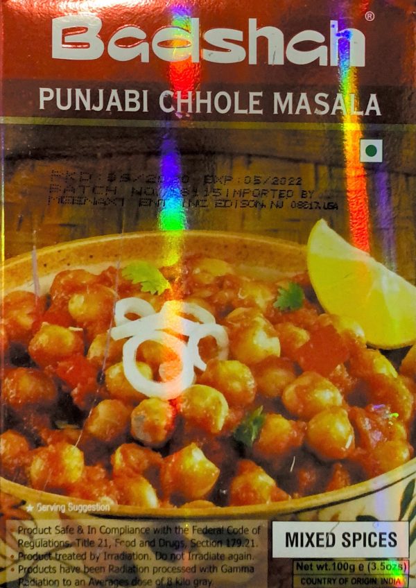 Punjabi Chhole Masala Supply