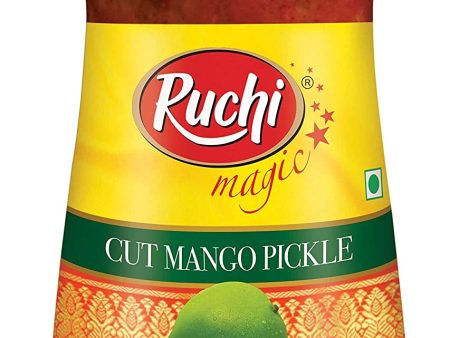 Cut Mango Pickle (Without Garlic) on Sale