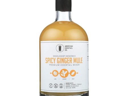 American Cocktail Co. Organic Spicy Ginger Mule Mixer on Sale