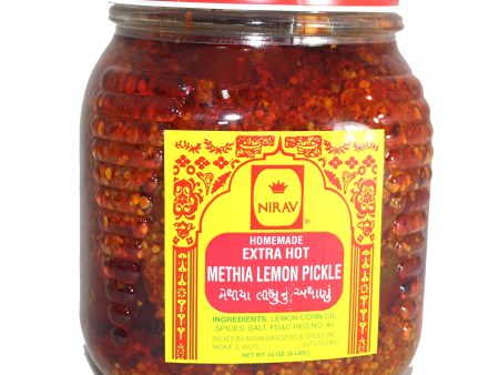 Extra Hot Methia Lemon Pickle Sale