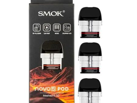 SMOK Novo 5 Mesh Pods (0.7ohm 3-Pack) Online Sale