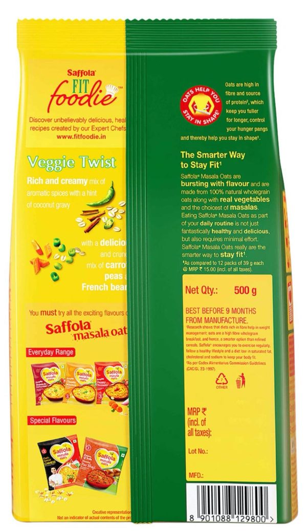 Veggie Twist Masala Oats Sale