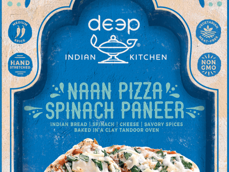 Naan Pizza - Spinach Paneer Fashion