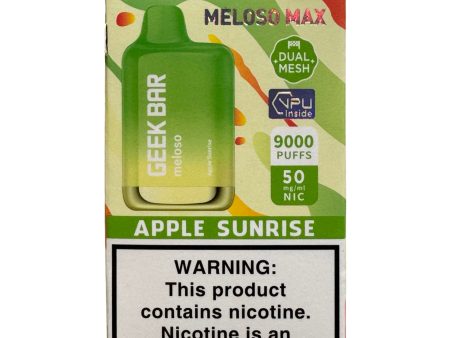 Apple Sunrise - Geek Bar Meloso Max 9000 Discount