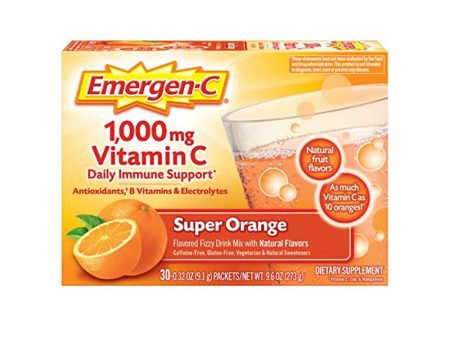 Emergen-C 1000mg Daily Immune Support - Tangerine For Discount