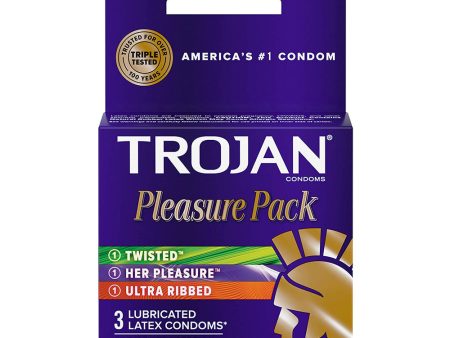 Trojan Pleasure Pack Condoms For Sale