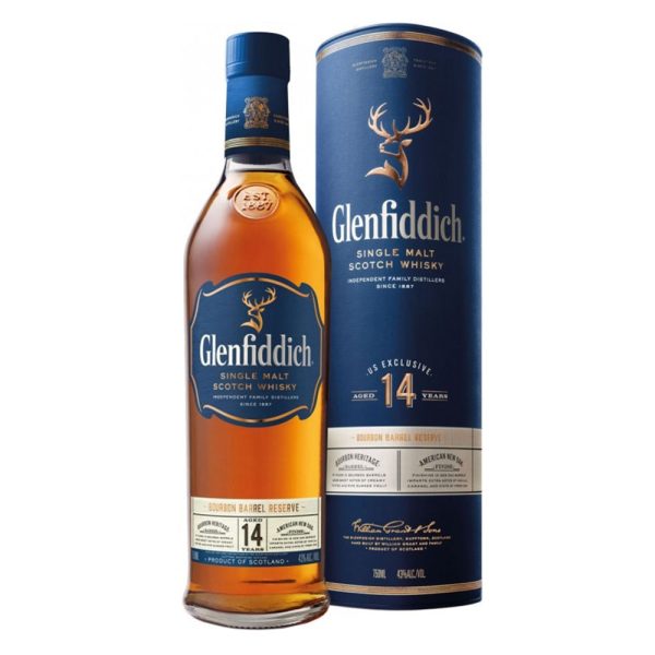 Glenfiddich 14 Years Bourbon Barrel Reserve on Sale