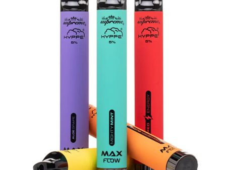 Hyppe Max Flow Disposable Vape 5% Nicotine Supply