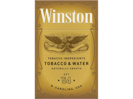 Winston Gold Cigarettes 20ct Box 1pk Fashion