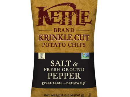 Kettle Chips Salt & Pepper Hot on Sale