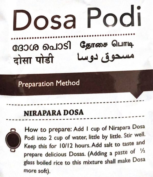 Dosa Podi Online Sale