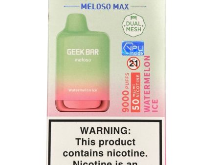 Watermelon Ice - Geek Bar Meloso Max 9000 Online