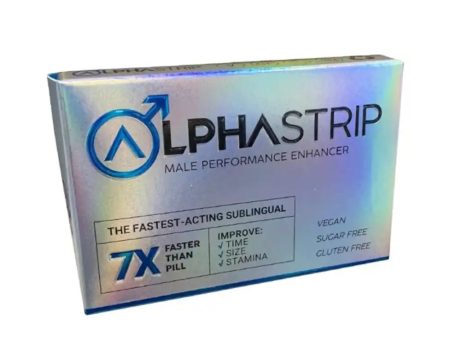 Alphastrip Male Performance Enhancer (72 Hours) Supply