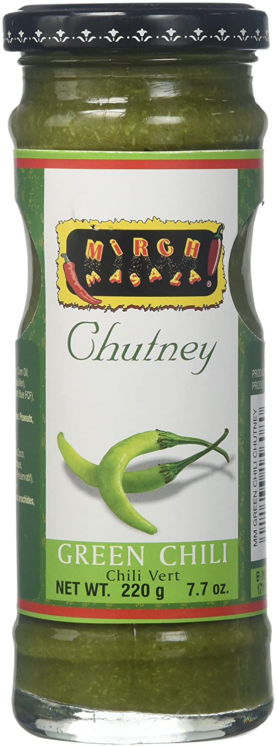 Green Chili Chutney Hot on Sale