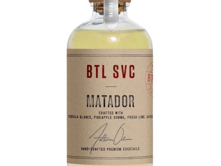 BTL SVC Matador Hand-Crafted Cocktail Online Hot Sale