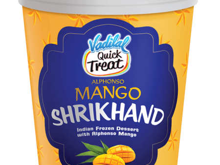 Alphonso Mango Shrikhand Hot on Sale