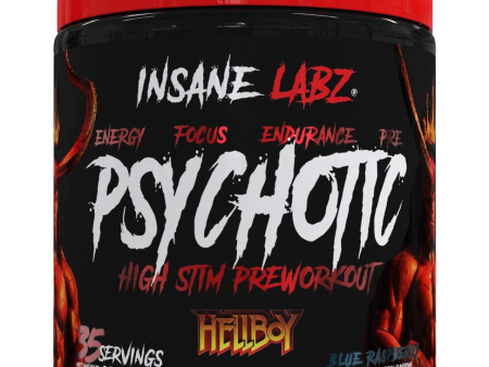 Insane Labz Psychotic HELLBOY Edition 35 Servings Supply