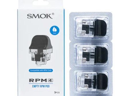 SMOK RPM 4 Replacement Pods (3-Pack RPM Coil Compatible) Online now