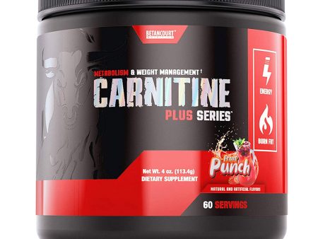 Betancourt Nutrition Carnitine Plus 60 Servings Online Sale