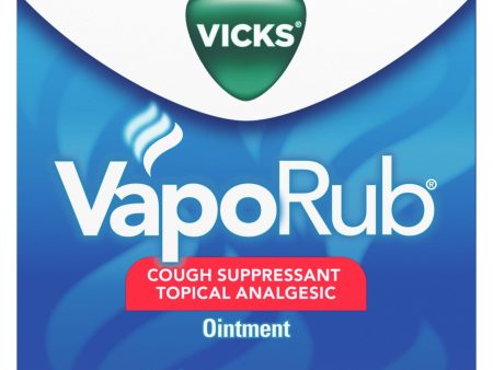 Vicks VapoRub, Topical Chest Rub & Analgesic Ointment, over-the-Counter Medicine, 1.76 oz Online Hot Sale