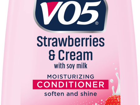 Alberto VO5 Strawberries & Cream Moisturizing Conditioner, for All Hair Types, 16.9 fl oz Supply