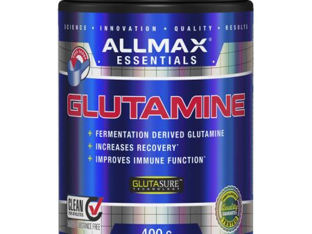 AllMax Nutrition Glutamine 400 Grams Hot on Sale