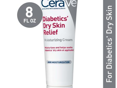 8oz CeraVe Diabetics Moisturizing Body Cream for Dry Skin Discount