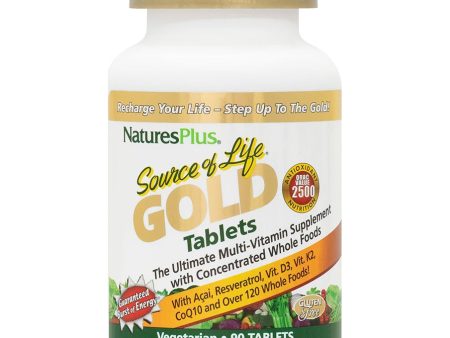 NaturesPlus Source of Life GOLD Multivitamin Tablets Online