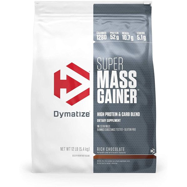 Dymatize Super Mass Gainer 12 Lbs. Online Hot Sale