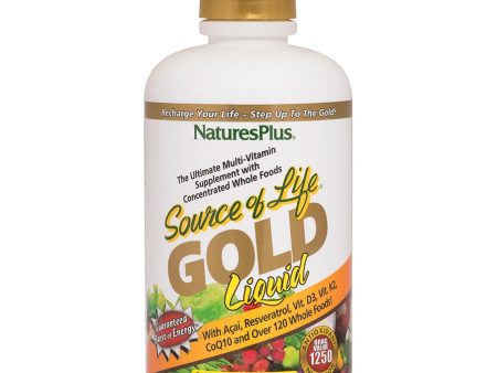 NaturesPlus Source of Life GOLD Multivitamin Liquid Hot on Sale