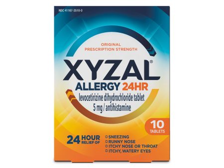 Xyzal Adult Allergy 24HR (10 Ct), Allergy Relief Tablets For Discount