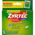 Zyrtec 24 Hour Allergy Relief Tablets, Cetirizine HCl, 5 Ct, (5 x 1 Ct) Sale