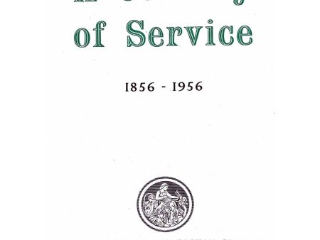 A Century of Service 1856-1956 General Estate and Orphan Chamber South Africa (1957) Online Sale