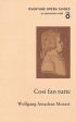 Wolfgang Mozart: Cosi fan tutte [2014] paperback Online Hot Sale